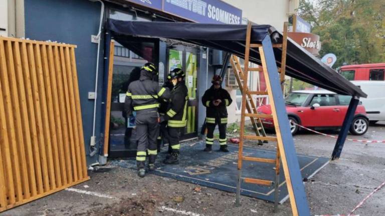 Imola, in retromarcia distrugge una tettoia e ferisce due persone Imola, in retromarcia distrugge una tettoia e ferisce due persone