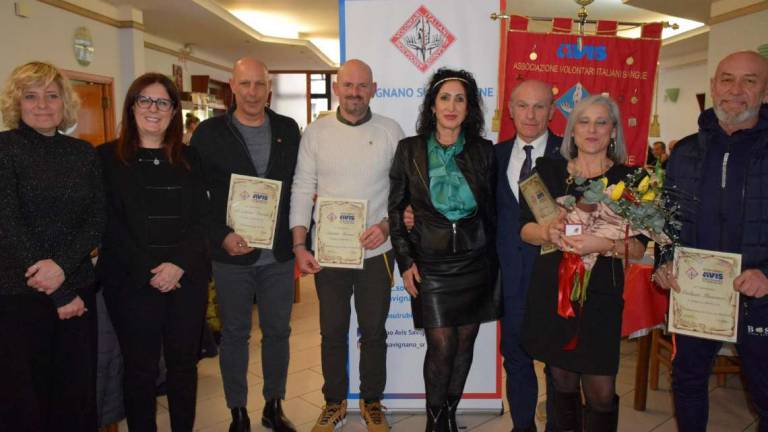 Assemblea e premi per le Avis di Gambettola e Savignano Assemblea e premi per le Avis di Gambettola e Savignano