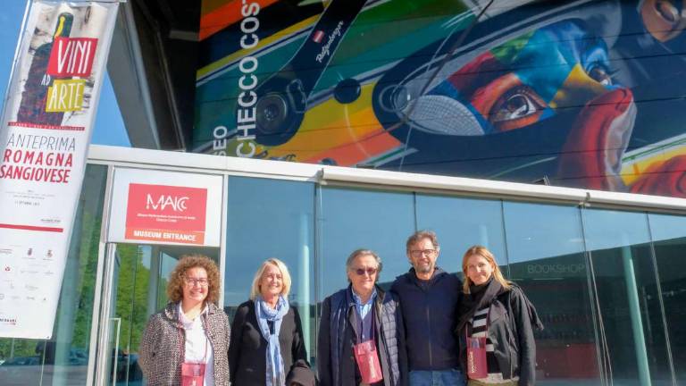 Imola, Cracco in autodromo per i vini romagnoli Imola, Cracco in autodromo per i vini romagnoli