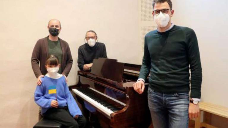 Imola, lezioni gratis alla scuola musicale per la pianista ucraina Imola, lezioni gratis alla scuola musicale per la pianista ucraina