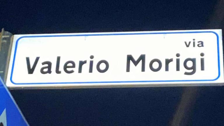 San Mauro Mare, nuovo cartello in via Morigi ma il nome è sbagliato San Mauro Mare, nuovo cartello in via Morigi ma il nome è sbagliato