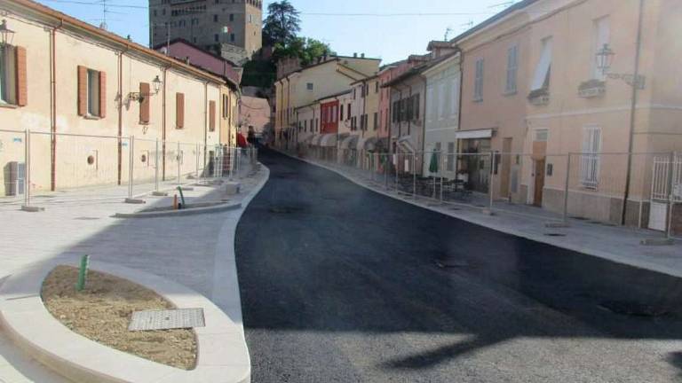 Longiano, il borgo prende forma: lavori terminati Longiano, il borgo prende forma: lavori terminati