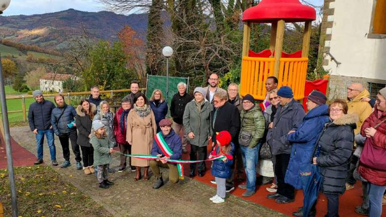 Inaugurato il riqualificato parco di Selvapiana Inaugurato il riqualificato parco di Selvapiana