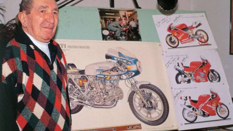 Lugo, l'omaggio a Taglioni, l'inventore delle Ducati Lugo, l'omaggio a Taglioni, l'inventore delle Ducati