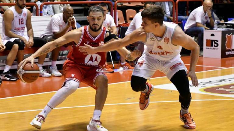 Basket A2, verso Rimini-Forlì: palla a Meluzzi e Valentini Basket A2, verso Rimini-Forlì: palla a Meluzzi e Valentini