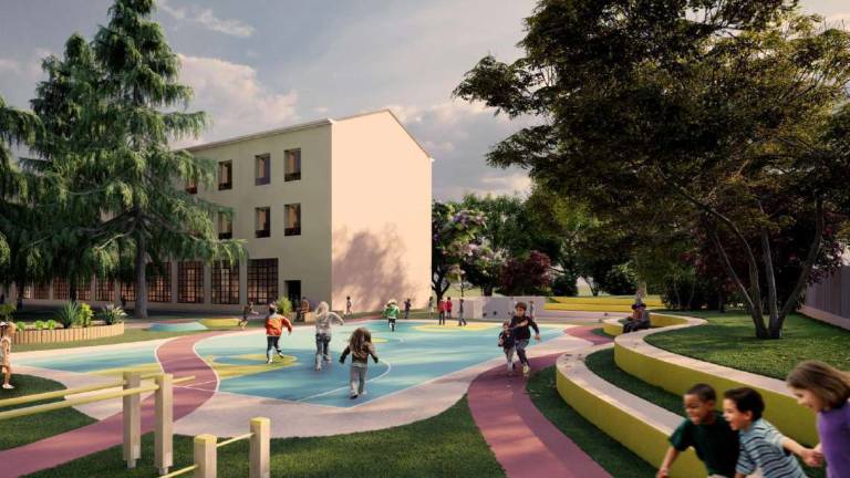 A Cesena nuovo giardino attrezzato per le scuole del Sacro Cuore A Cesena nuovo giardino attrezzato per le scuole del Sacro Cuore