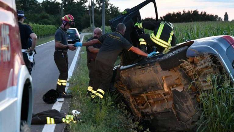 Incidente a Villafranca di Forlì, grave bimbo di 8 anni Incidente a Villafranca di Forlì, grave bimbo di 8 anni