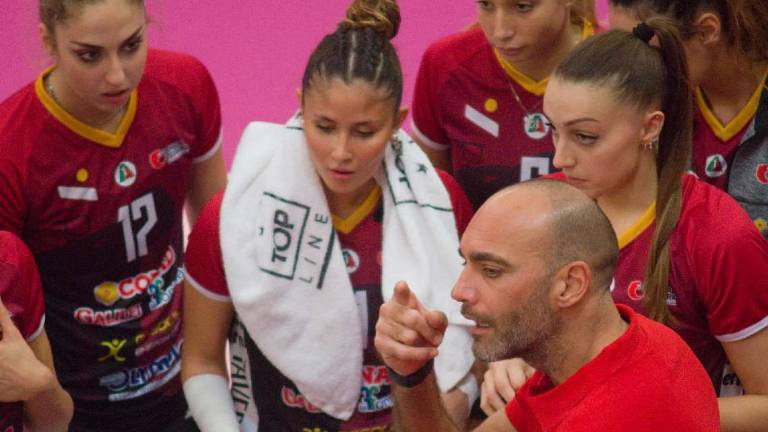 Volley A2 donne, l'orgoglio di Bendandi: Brava Teodora Volley A2 donne, l'orgoglio di Bendandi: Brava Teodora