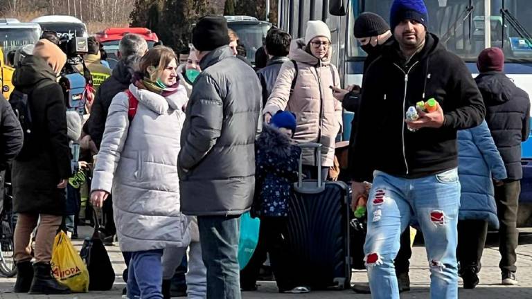 Riminesi volontari in Polonia: Migliaia di profughi in fuga Riminesi volontari in Polonia: Migliaia di profughi in fuga