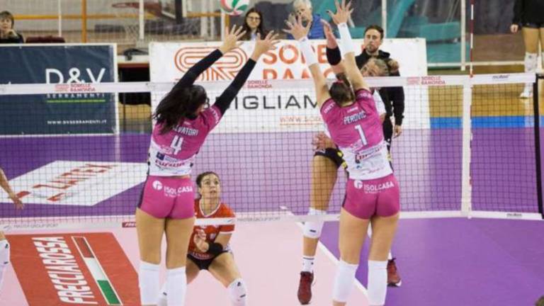 Volley A2 donne, la Omag-Mt cede al Montecchio Volley A2 donne, la Omag-Mt cede al Montecchio