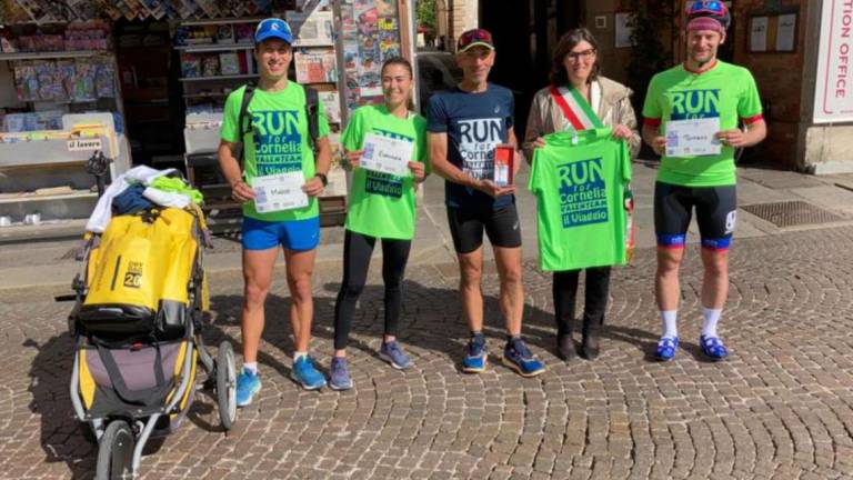 Forlì. Run for Cornelia fa tappa in città Forlì. Run for Cornelia fa tappa in città