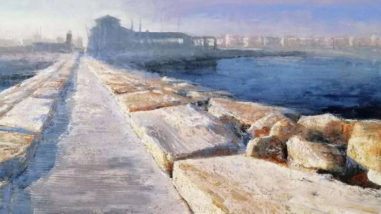 La mostra: i colori di Frisoni all'Augeo di Rimini La mostra: i colori di Frisoni all'Augeo di Rimini