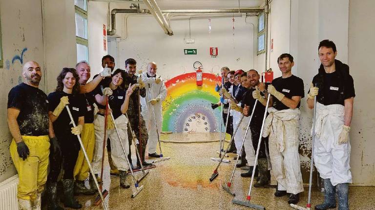 Forlì, i volontari ripuliscono Squadrani e Tempesta Forlì, i volontari ripuliscono Squadrani e Tempesta