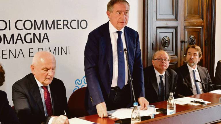 Forlì. Il ministro Urso in aiuto alle imprese Forlì. Il ministro Urso in aiuto alle imprese