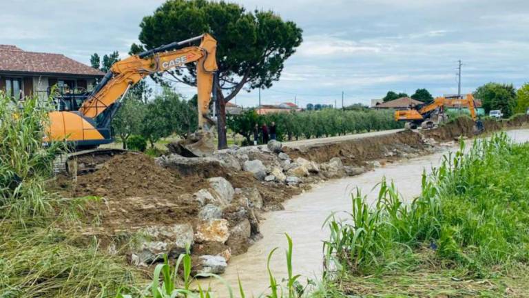 Gambettola: rischio stop per i lavori post alluvione al Rigossa Gambettola: rischio stop per i lavori post alluvione al Rigossa