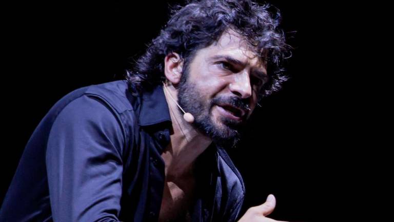 Marco Bocci è Lo zingaro al Mentore di Santa Sofia Marco Bocci è Lo zingaro al Mentore di Santa Sofia