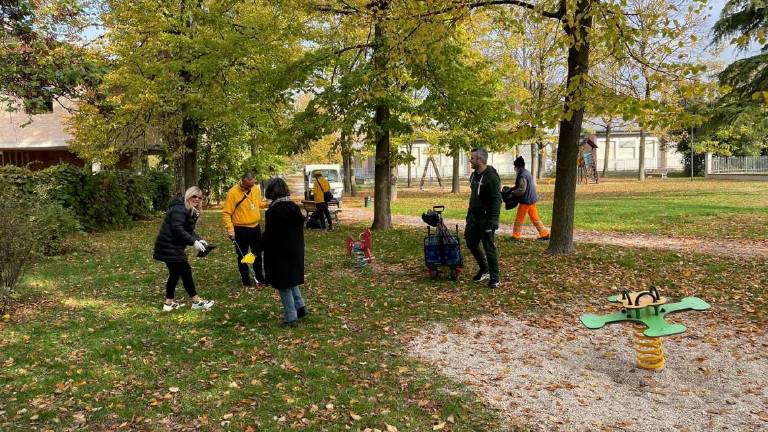 Savignano, la pulizia al parco dura poco e si chiedono telecamere Savignano, la pulizia al parco dura poco e si chiedono telecamere