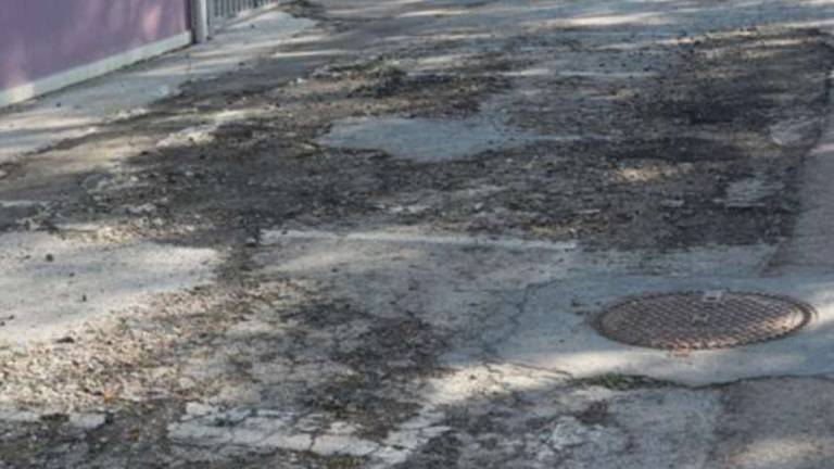 Faenza, buche e crepe nelle strade: la protesta di Granarolo Faenza, buche e crepe nelle strade: la protesta di Granarolo