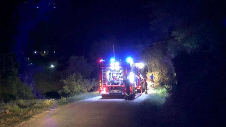 Cesena: fiamme dolose in via Monte Massa Cesena: fiamme dolose in via Monte Massa