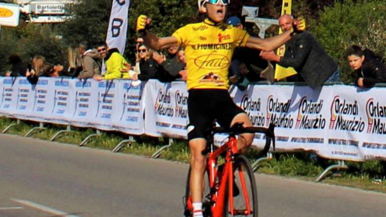 Ciclismo, Fiumicinese super con Onofri e compagni Ciclismo, Fiumicinese super con Onofri e compagni