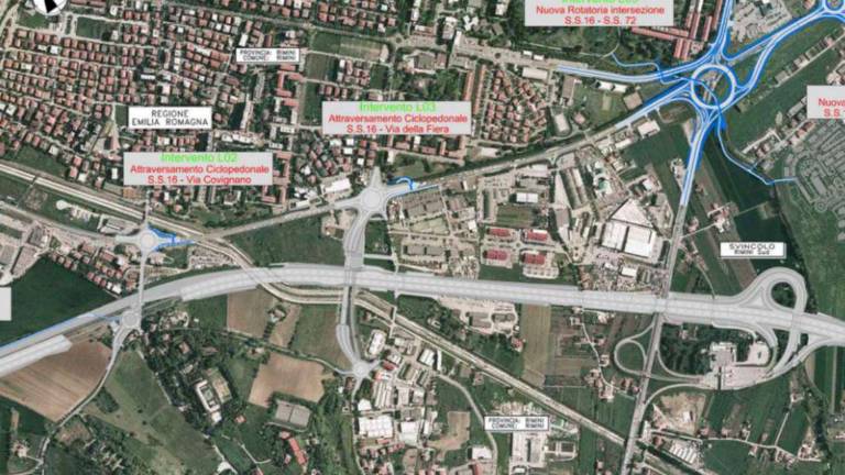 Rimini. Lavori per le maxi rotatorie: ecco il piano anti caos Rimini. Lavori per le maxi rotatorie: ecco il piano anti caos