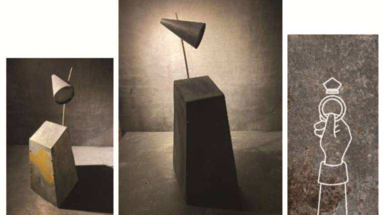 Gemmano, nuova installazione al monumento di Elio Morri Gemmano, nuova installazione al monumento di Elio Morri