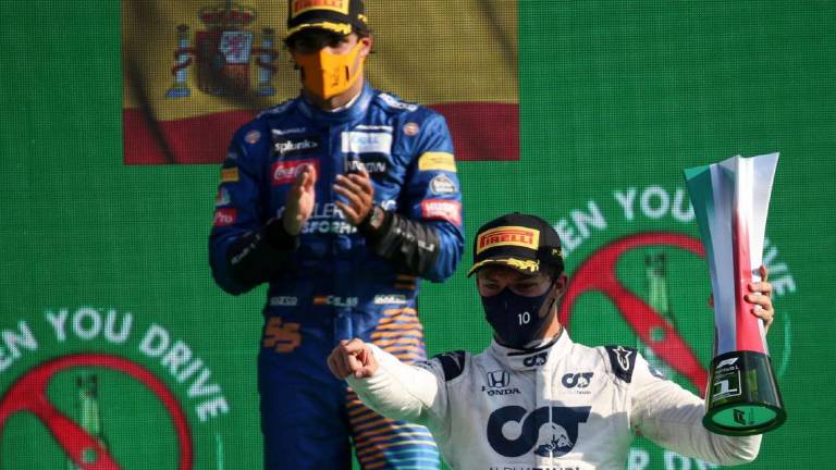 Formula 1, la gioia di Gasly: Vittoria fantastica Formula 1, la gioia di Gasly: Vittoria fantastica