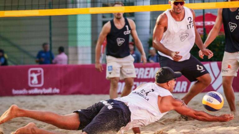 Beach volley, Europei: pericolo derby per Rossi e Carambula Beach volley, Europei: pericolo derby per Rossi e Carambula