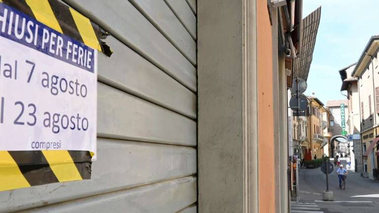 Imola, centro chiuso per ferie in attesa dei grandi eventi Imola, centro chiuso per ferie in attesa dei grandi eventi
