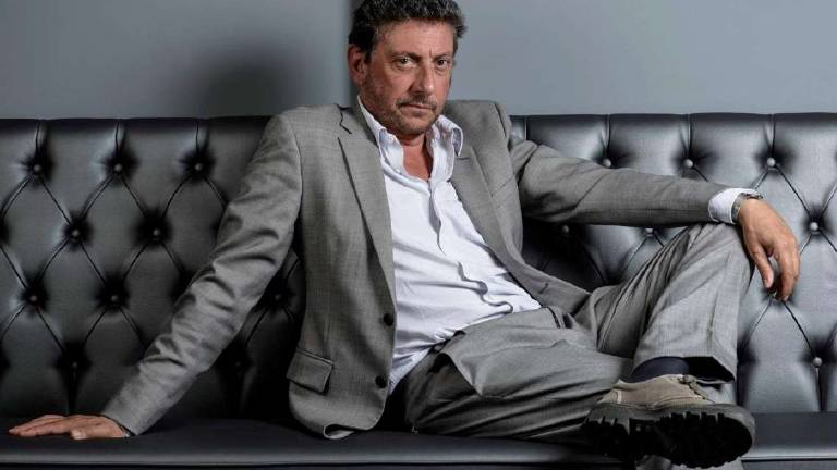 Sergio Castellitto al Masini con il suo Zorro da marciapiede Sergio Castellitto al Masini con il suo Zorro da marciapiede