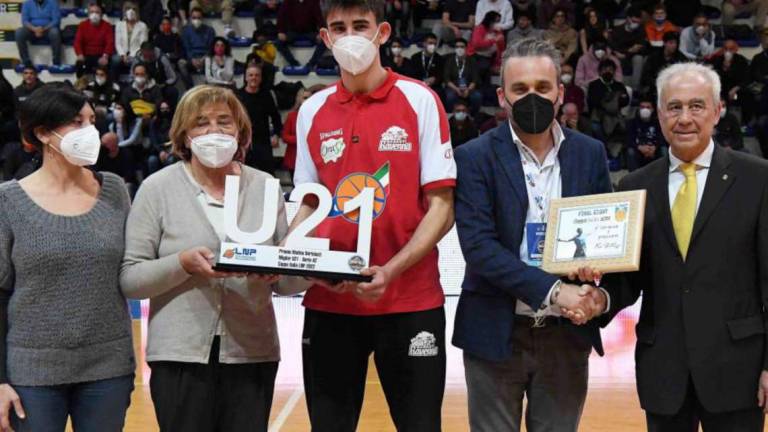 Basket A2, Giovannelli migliore Under 21 delle final eight Basket A2, Giovannelli migliore Under 21 delle final eight