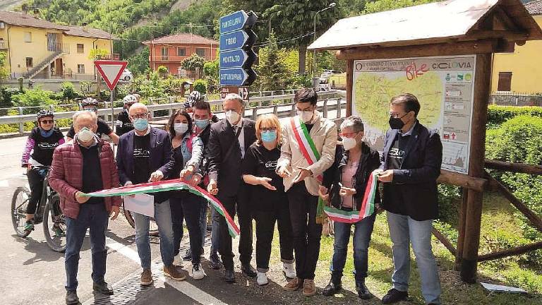 Sarsina, inaugurata la ciclovia di San Vicinio Sarsina, inaugurata la ciclovia di San Vicinio