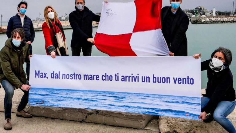 E da Rimini sindaco, giunta e club salutano lo skipper E da Rimini sindaco, giunta e club salutano lo skipper