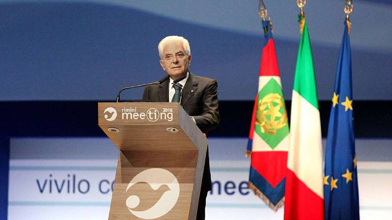 Il Presidente della Repubblica Mattarella venerdì a Rimini ospite del Meeting Il Presidente della Repubblica Mattarella venerdì a Rimini ospite del Meeting