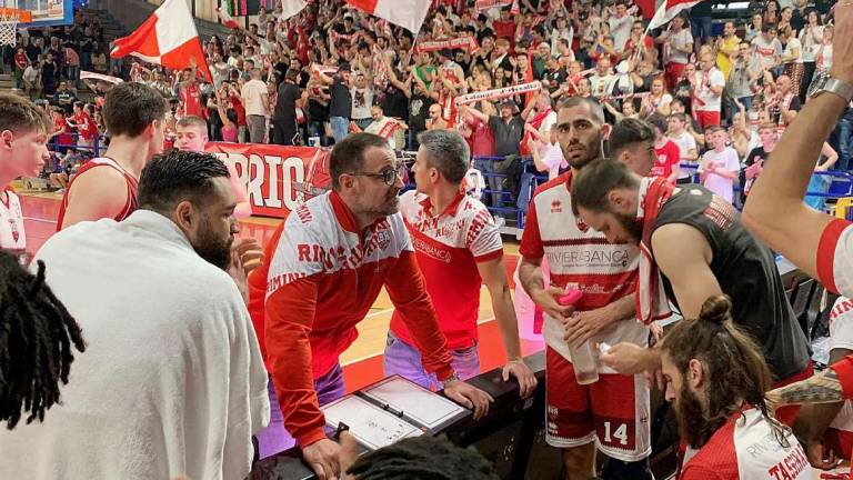 Basket A2, Ferrari: Allenare a Rimini è un orgoglio Basket A2, Ferrari: Allenare a Rimini è un orgoglio
