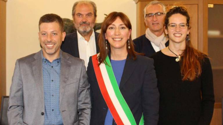 La sindaca di Sogliano ha presentato la sua giunta La sindaca di Sogliano ha presentato la sua giunta