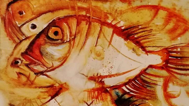 Arte: il pesce Sanpietro dipinto dai romagnoli Arte: il pesce Sanpietro dipinto dai romagnoli