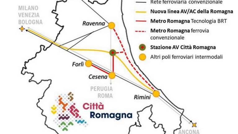 Rimini, la Tav e una stazione unica Città di Romagna: Ma è inutile senza collegamenti Rimini, la Tav e una stazione unica Città di Romagna: Ma è inutile senza collegamenti