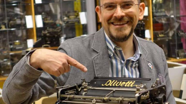 Da collezionista di Cesena macchine da scrivere per mostre e Tv Da collezionista di Cesena macchine da scrivere per mostre e Tv