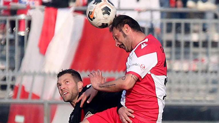 Calcio D, la carica di Germinale per il Rimini e i tifosi Calcio D, la carica di Germinale per il Rimini e i tifosi