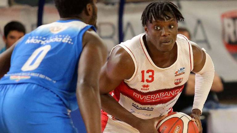 Basket A2, Rimini: la risalita di D'Almeida e Anumba Basket A2, Rimini: la risalita di D'Almeida e Anumba