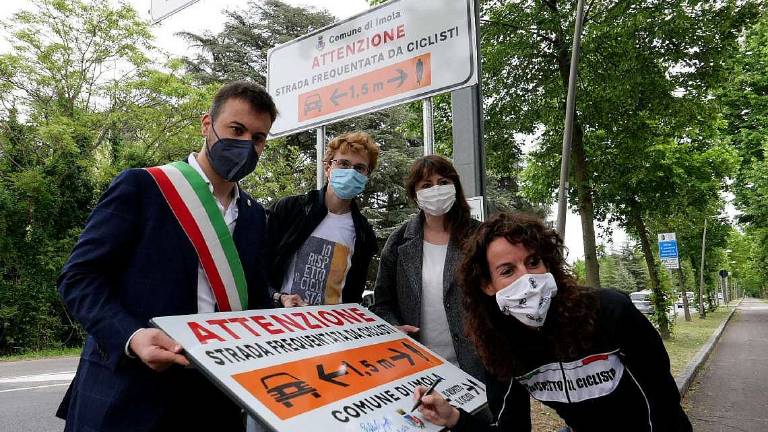 Imola, più attenzione ai ciclisti sulle strade Imola, più attenzione ai ciclisti sulle strade