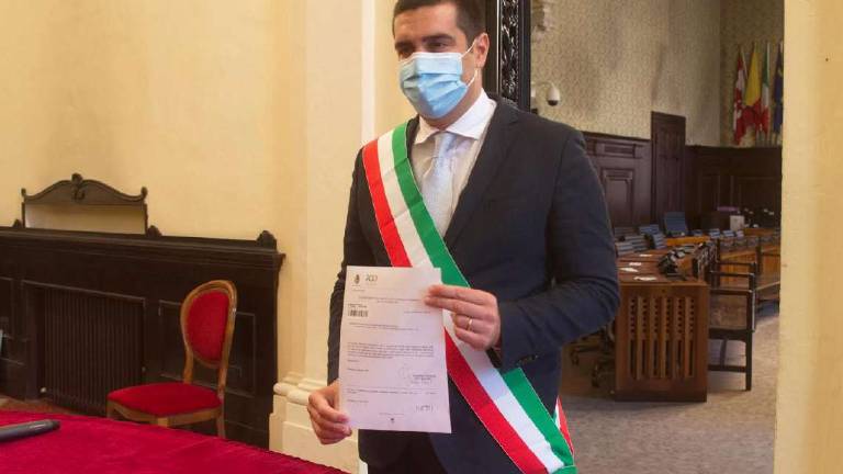 Ravenna, De Pascale proclamato sindaco a palazzo Merlato Ravenna, De Pascale proclamato sindaco a palazzo Merlato