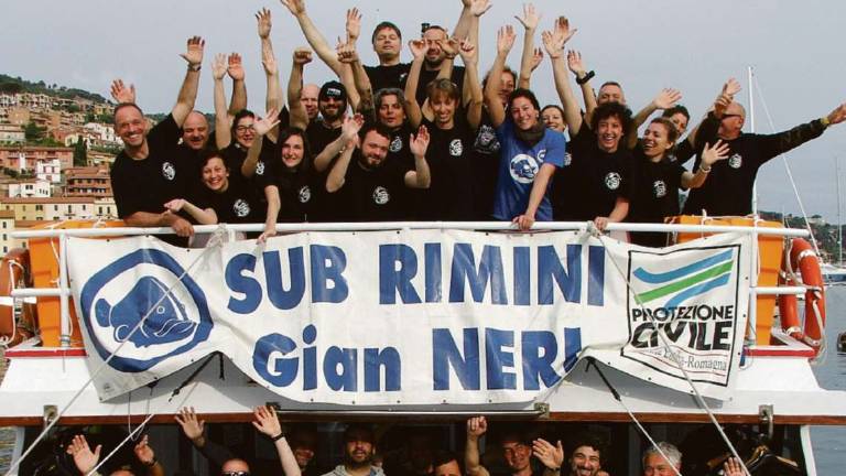 Rimini. Sub Rimini Gian Neri, 50 anni di storia Rimini. Sub Rimini Gian Neri, 50 anni di storia