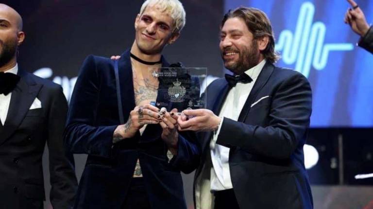 Achille Lauro all'Eurovision: San Marino le ha cantate a tutti Achille Lauro all'Eurovision: San Marino le ha cantate a tutti