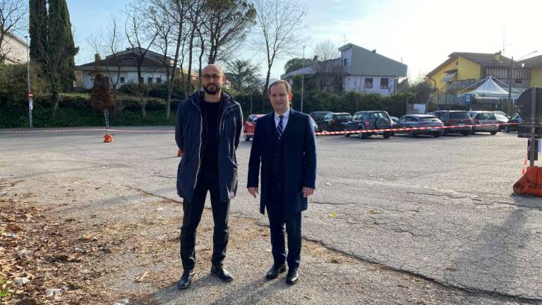 Meldola, lavori al quartiere Dozza Meldola, lavori al quartiere Dozza