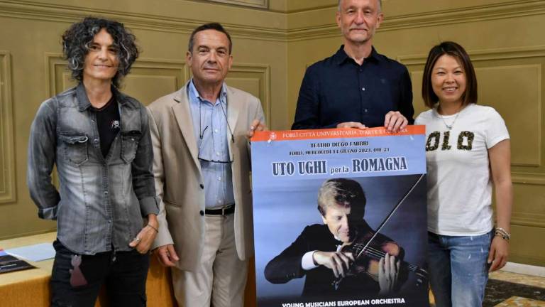 Ughi, Olmi, Maderna e Filarmonci di Roma per Forlì Ughi, Olmi, Maderna e Filarmonci di Roma per Forlì