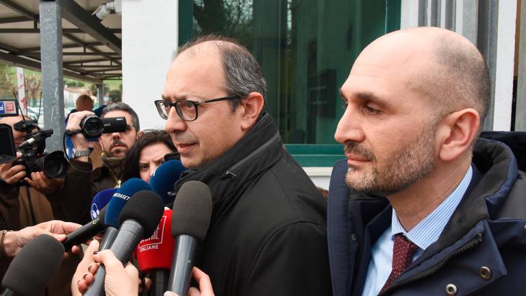 Riario Fabbri e Andrea Guidi, legali di Louis Dassilva Riario Fabbri e Andrea Guidi, legali di Louis Dassilva