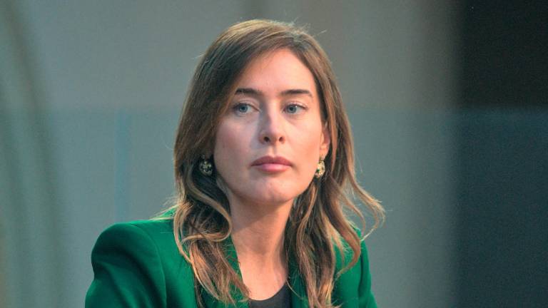 Maria Elena Boschi a Ravenna (Foto Fiorentini) Maria Elena Boschi a Ravenna (Foto Fiorentini)