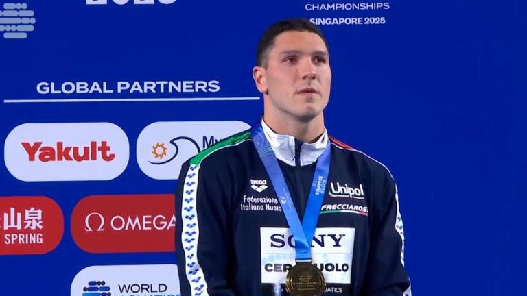 Nuoto, Cerasuolo campione del mondo nei 50 rana! GALLERY Nuoto, Cerasuolo campione del mondo nei 50 rana! GALLERY